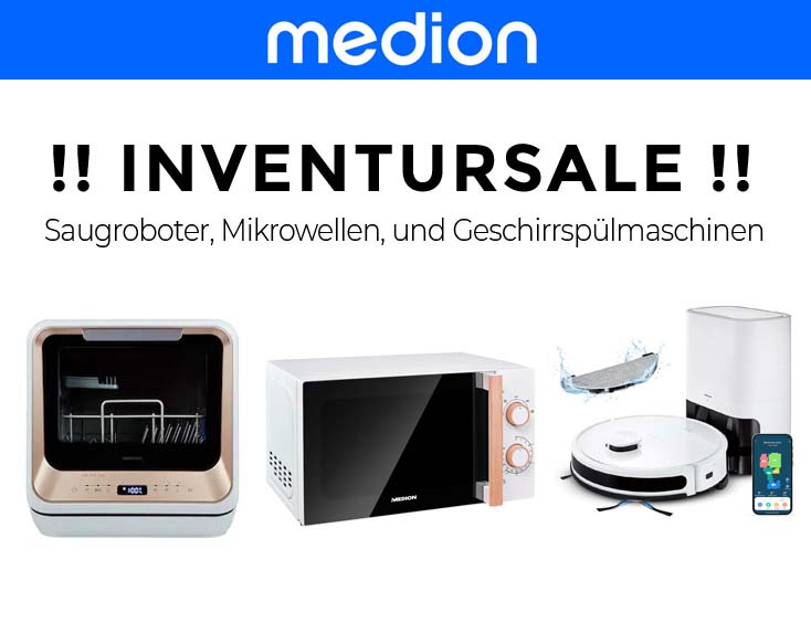 Inventursale bei Medion