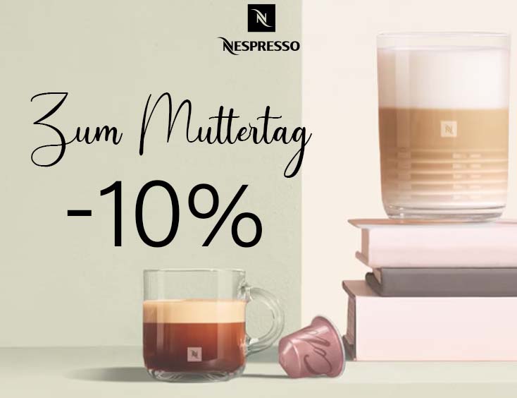 Kaffee &amp; Accessoires Nespresso -10%