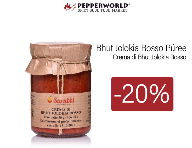 Bhut Jolokia Rosso Püree