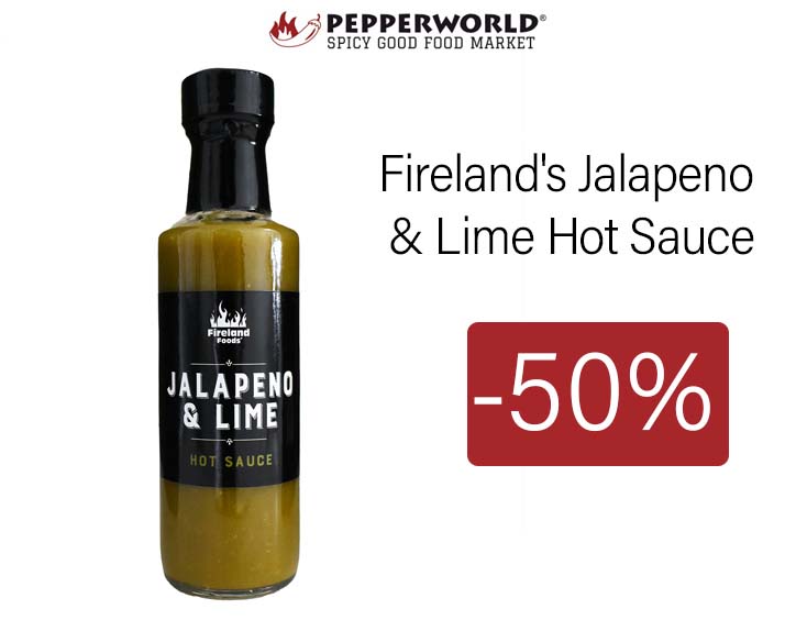 Fireland&#039;s Jalapeno &amp; Lime Hot Sauce 