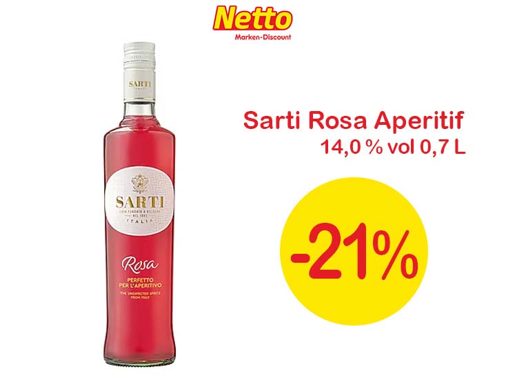 Sommer-Drink: Sarti Rosa Aperitif 