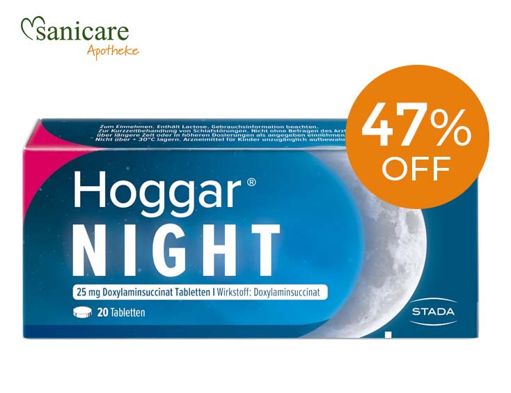 Hoggar NIGHT inkl. Ohropax® Soft Ohrstöpsel