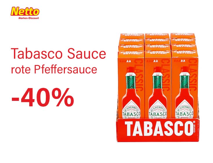 12er Tabasco Sauce rote Pfeffersauce