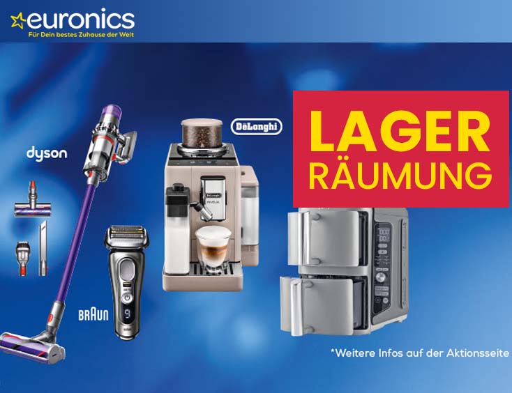 LAGERRÄUMUNG% bei Euronics