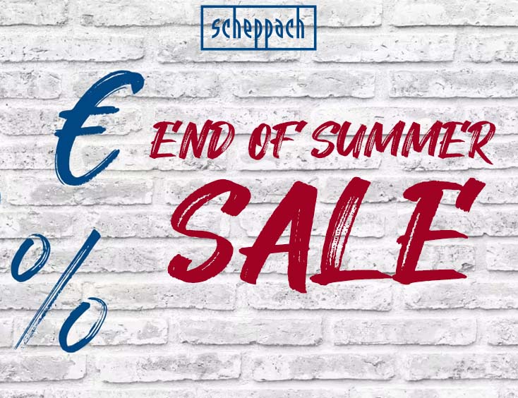 END OF SUMMER Sale bei Scheppach