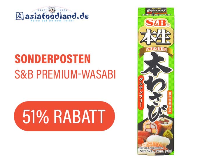 SONDERPOSTEN S&amp;B Premium-Wasabi