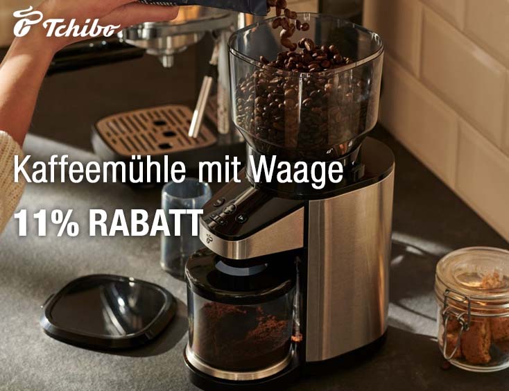 Kaffeemühle mit Waage, elektrisch