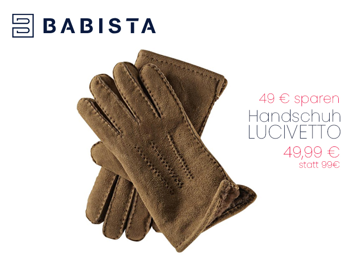 Handschuh LUCIVETTO braun 