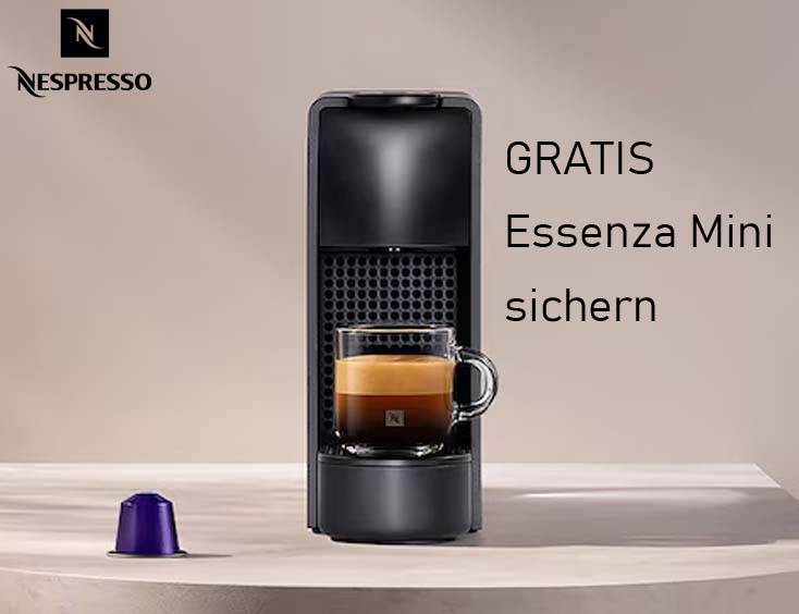 Nespresso Essenza Mini geschenkt