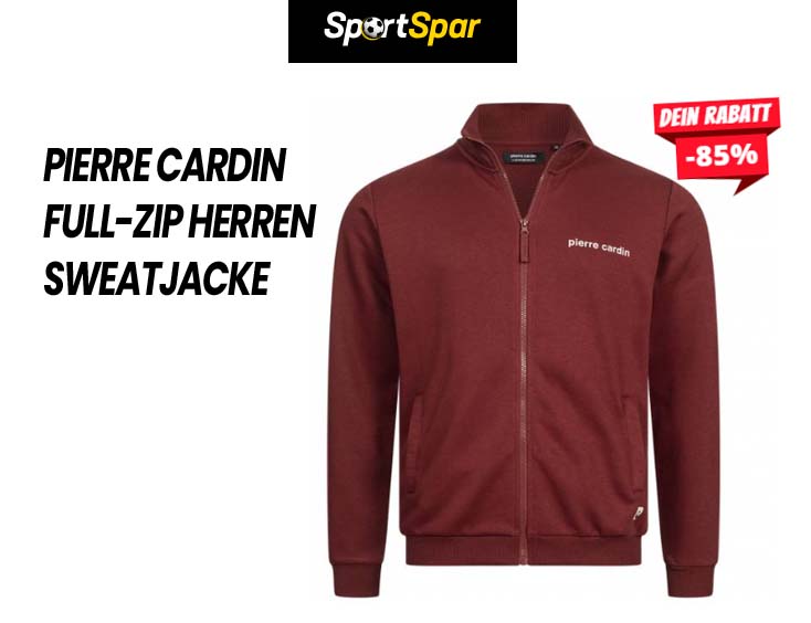 Pierre Cardin Full-Zip Herren Sweatjacke