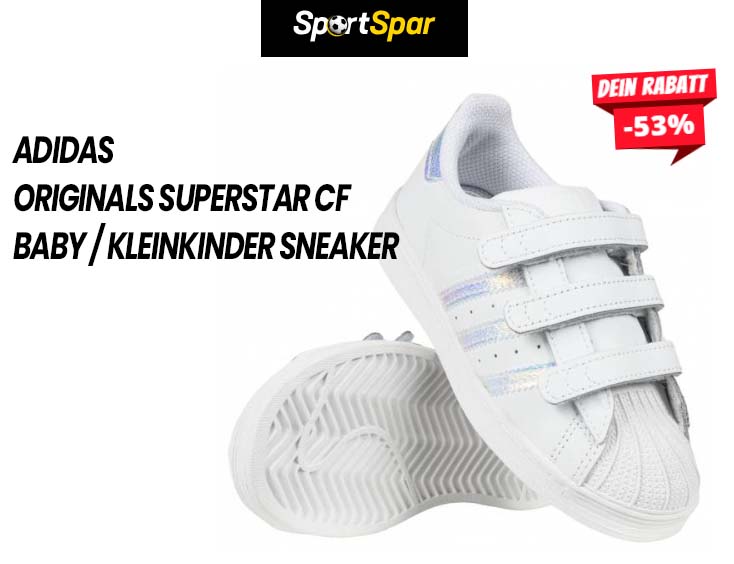 adidas Originals Superstar CF Baby / Kleinkinder Sneaker 