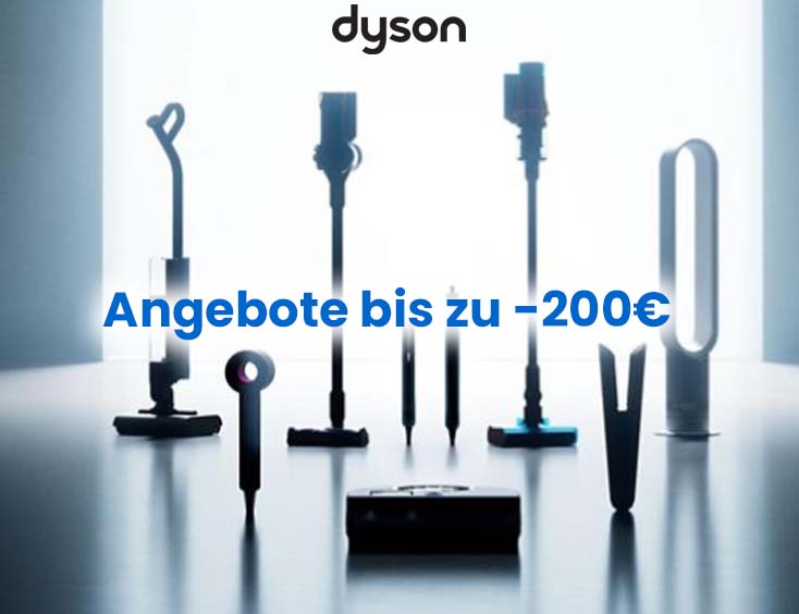 Dyson Angebote bis zu -200€