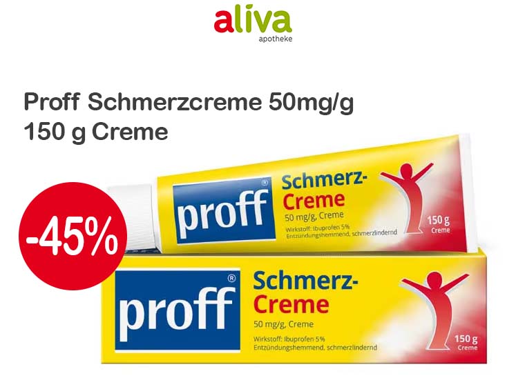 Proff Schmerzcreme -45%