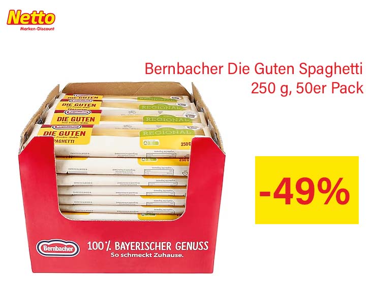 Bernbacher Die Guten Spaghetti -59%