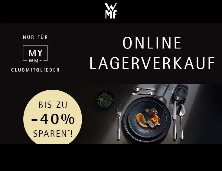 WMF Online Lagerverkauf