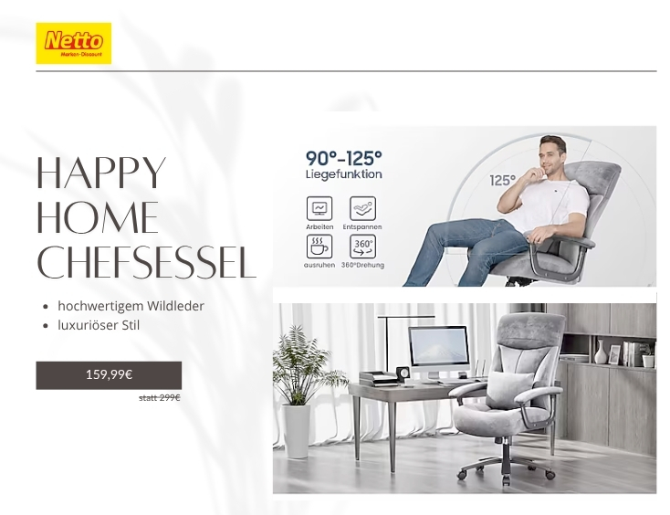 Happy Home Chefsessel