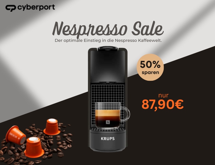 Nespresso Kaffeekapselmaschine -51%