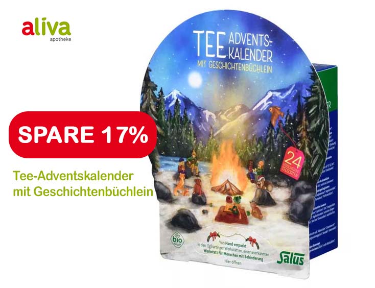 Tee Advents-Kalender mit Geschichtenbüchlein