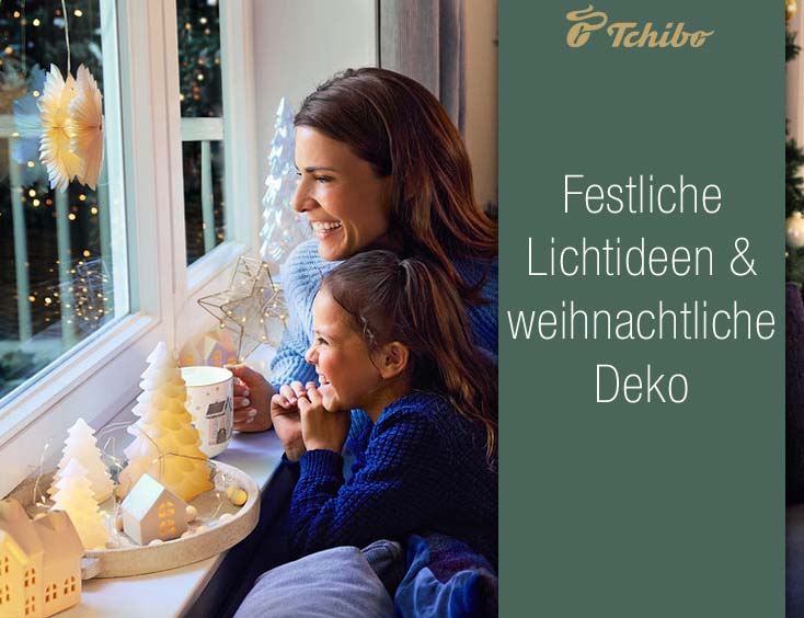 Leuchtende Freude mit Tchibo