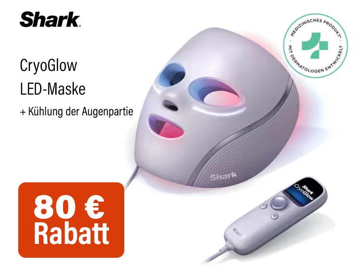 Shark CryoGlow LED Maske