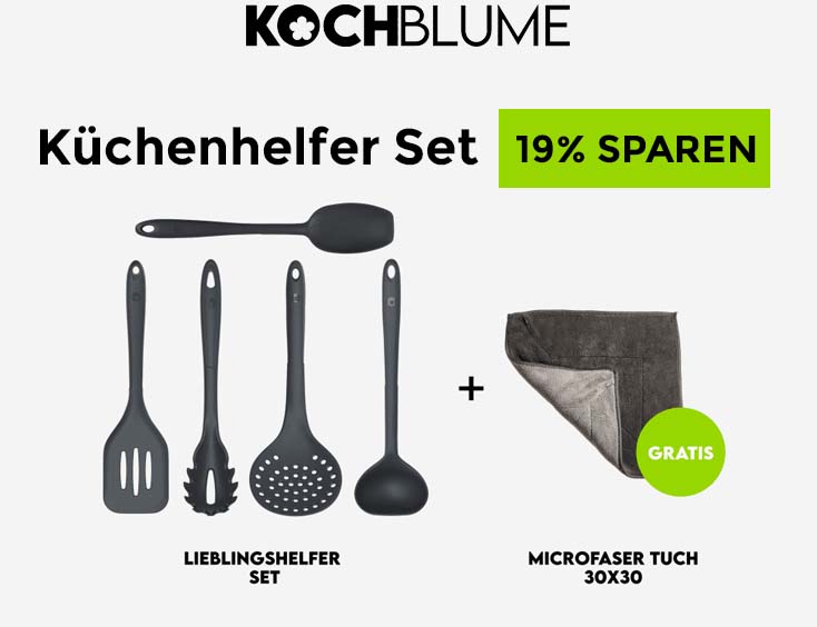 Küchenhelfer Set von Kochblume 