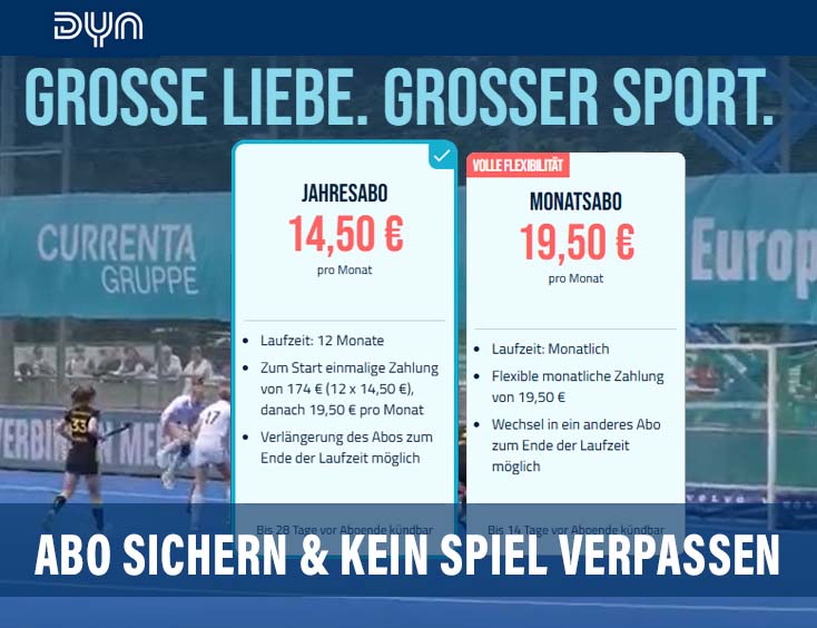 Dyn dein Sport-Streamer