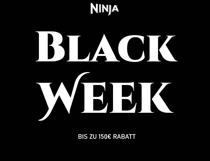 Black Friday% bei Ninja