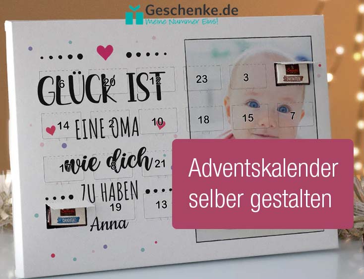 Adventskalender selbst gestalten 