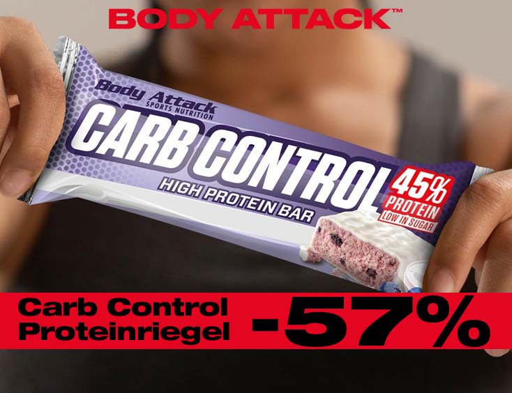 Carb Control Proteinriegel Marzipan -57%