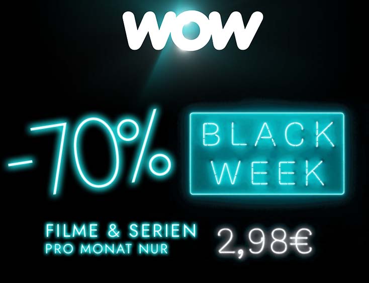  WOW Filme &amp; Serien -70% Deal