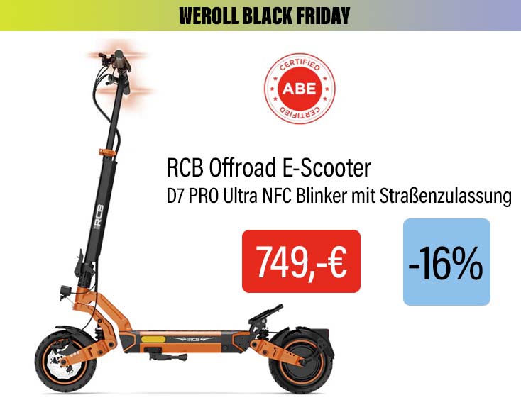 RCB Offroad E-Scooter D7 PRO Ultra 