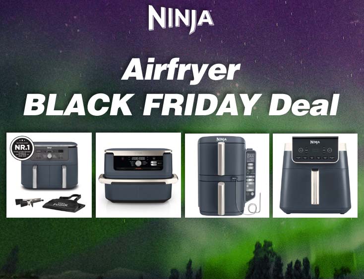 Ninja Airfryer bis zu 120€ Rabatt 