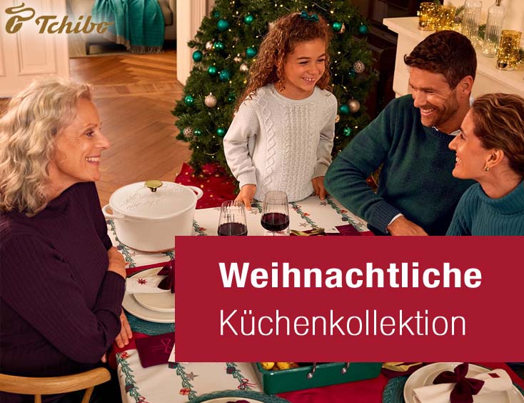 Weihnachtliche Küchenkollektion