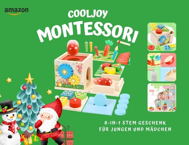 Montessori Holz-Spielzeug 