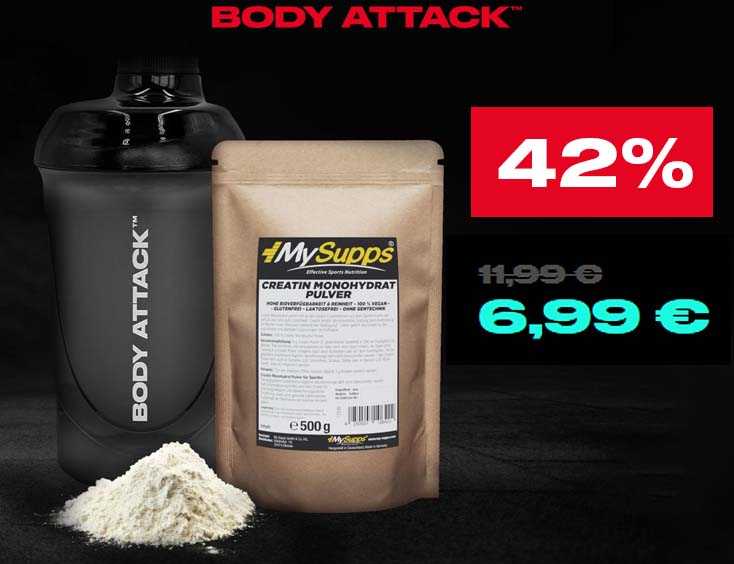 My Supps Creatine Monohydrat -42%