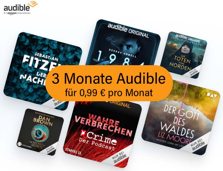 Audible Neujahrs-Aktion