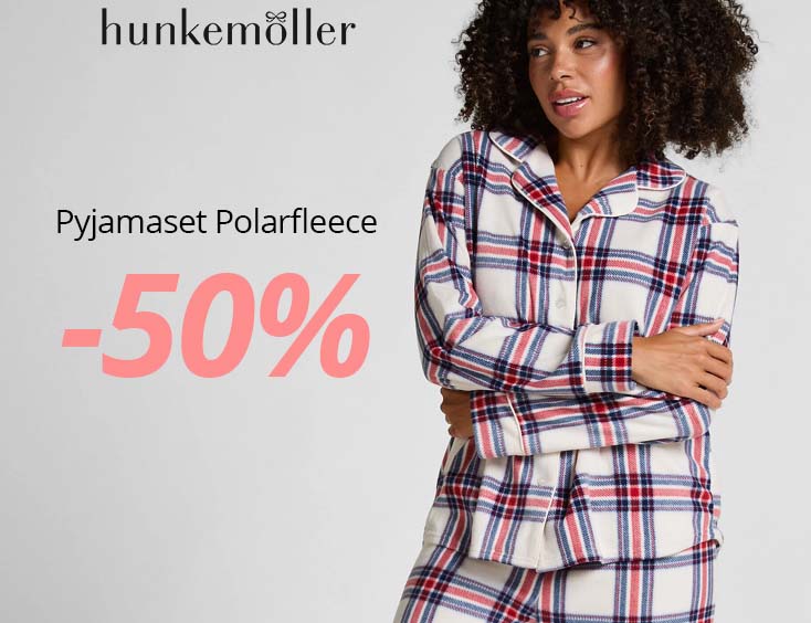 Hunkemoeller Pyjamaset Polarfleece -50%