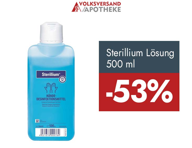 Sterillium Lösung 500 ml -53%