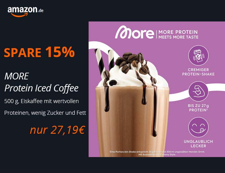 MORE Protein - Eiskaffee