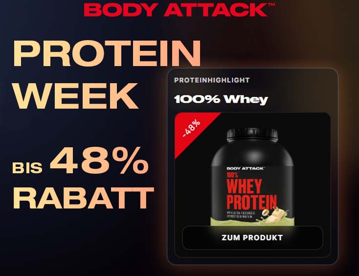  Whey Protein bis 48% Rabatt