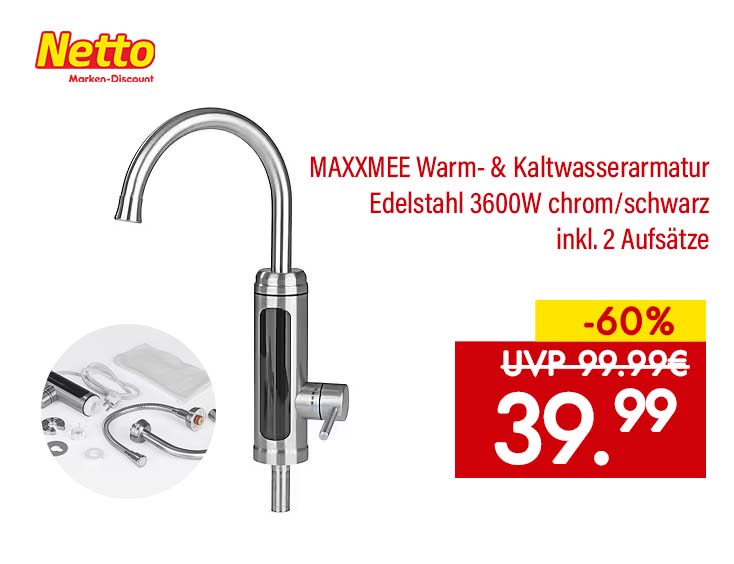 Warm- &amp; Kaltwasserarmatur