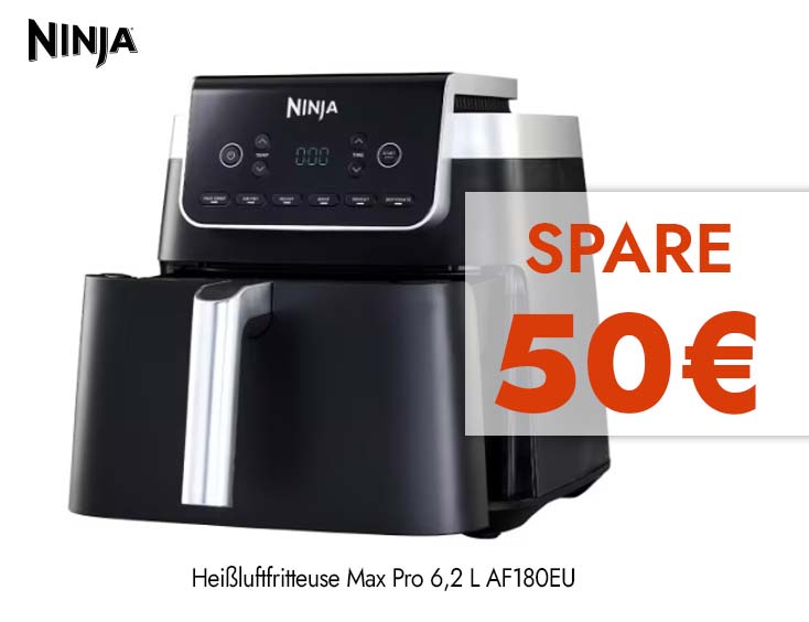 Ninja Heißluftfritteuse Max Pro 