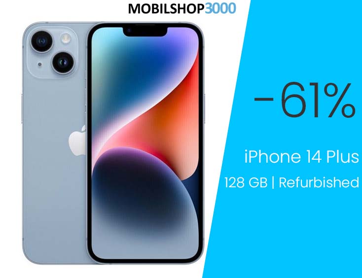  iPhone 14 Plus |  128 GB | Refurbished