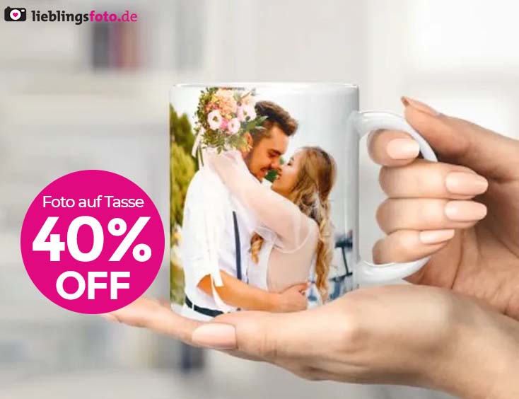 Foto auf Tasse