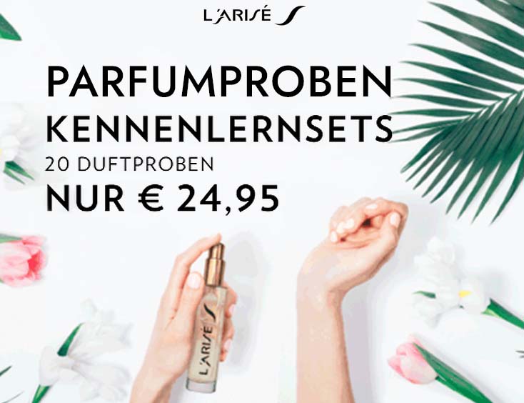 Parfümproben von L'ARISE