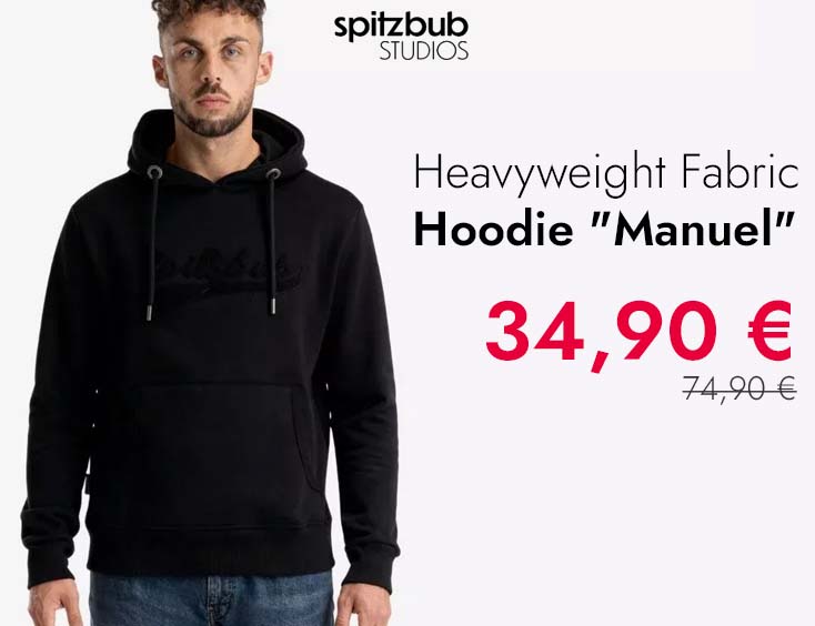 Heavyweight Fabric Hoodie "Manuel" 