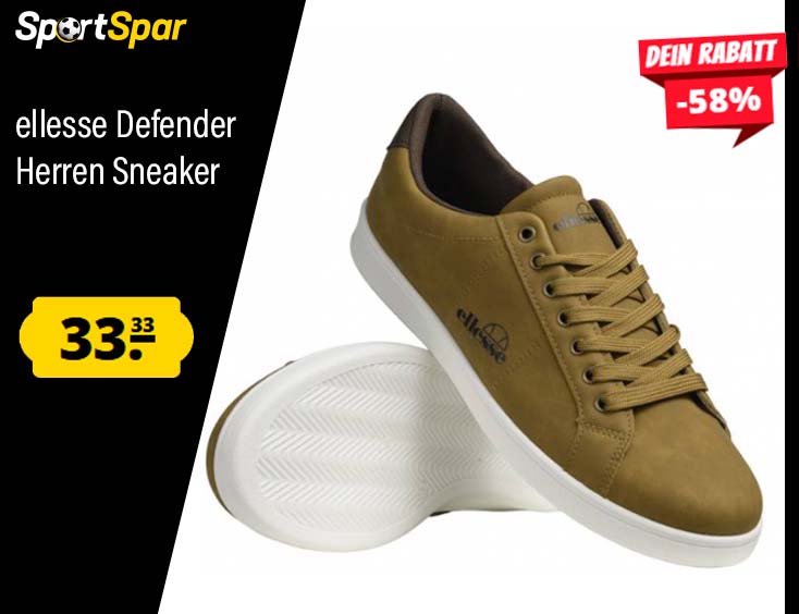 ellesse Defender Herren Sneaker braun 