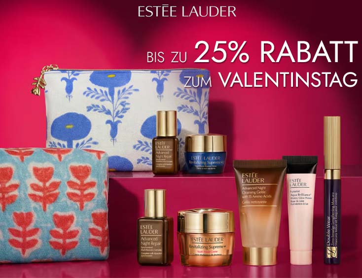 Bis zu 25% Rabatt zum Valentinstag