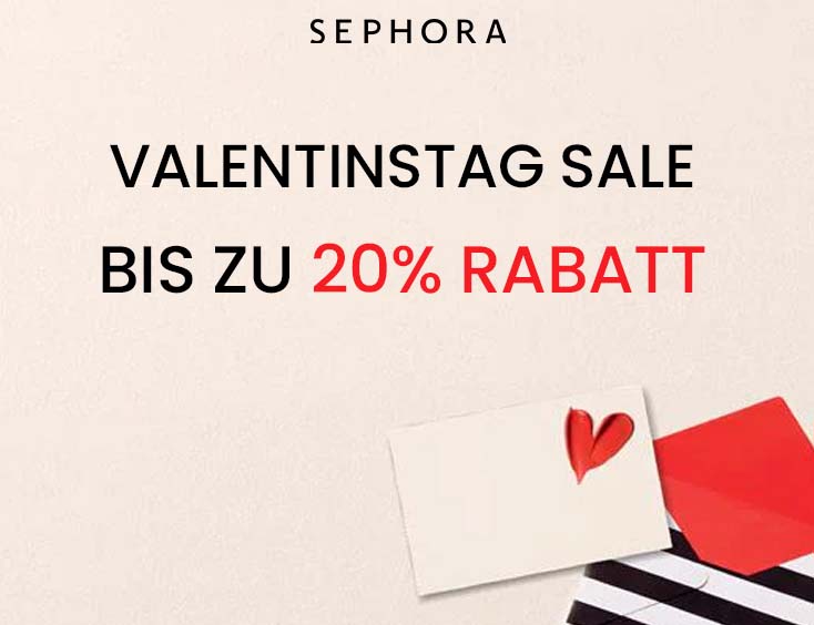 Valentinstag Sale bei Sephora