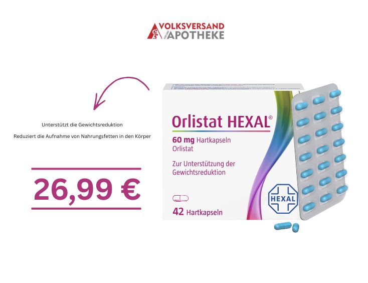 Orlistat Hexal 60 mg -46%